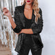 Women’s Sequin Party Blazer | Loose