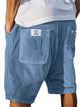 Men’s Ribbed Drawstring Shorts | Casual Fit