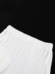 Women's Backless Pleated Two Piece Set | Wide Leg