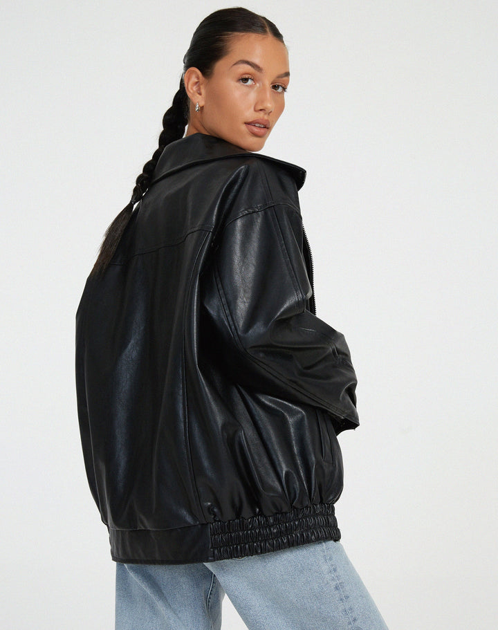 Women’s Oversized Jacket | Zip-Up
