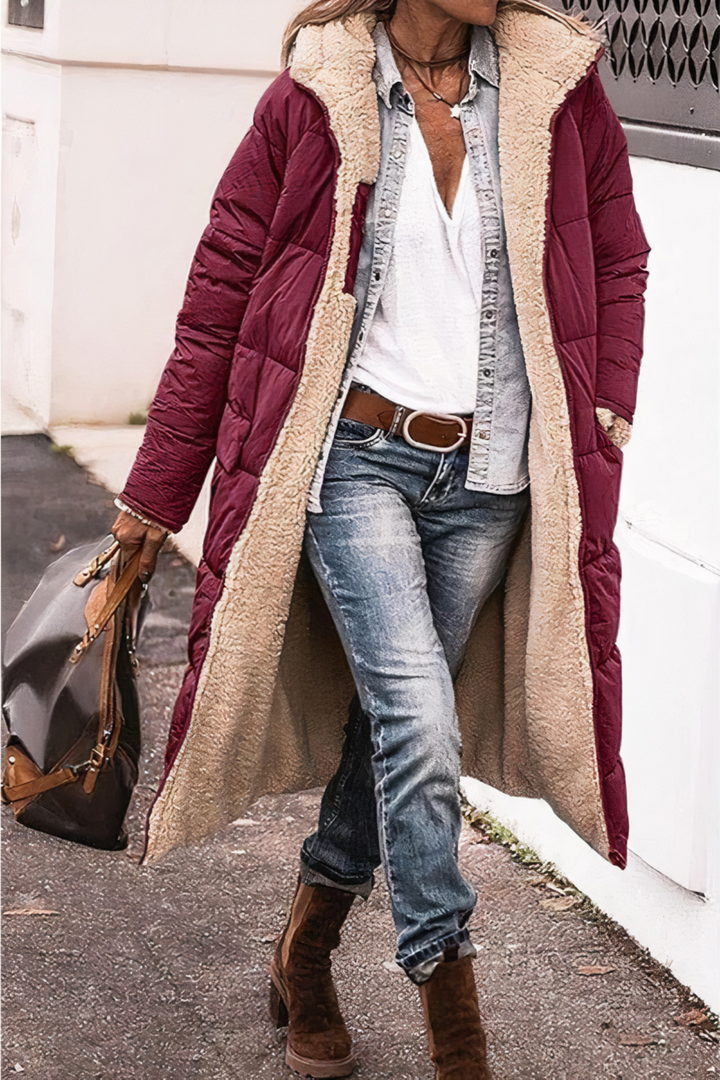 Women’s Winter Puffer Coat | Quilted Long
