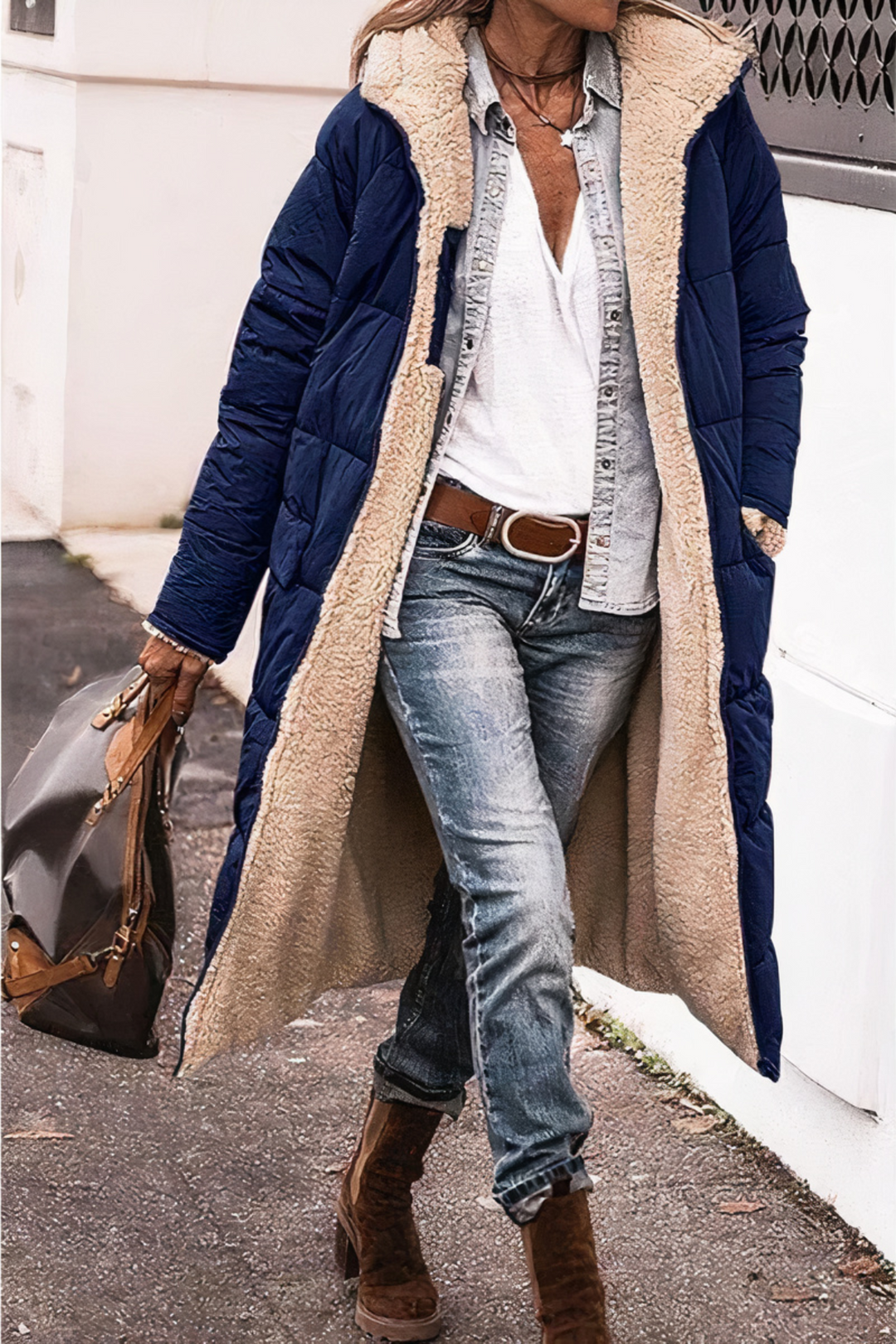 Women’s Winter Puffer Coat | Quilted Long