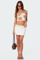 Floral Tube Top | Strapless Summer Style