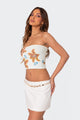 Floral Tube Top | Strapless Summer Style