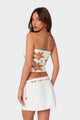 Floral Tube Top | Strapless Summer Style