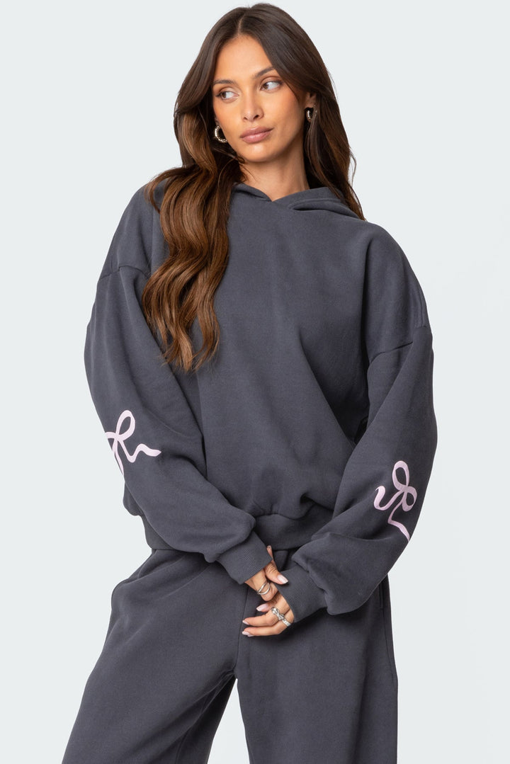 Women’s Oversized Graphic Hoodie | Casual