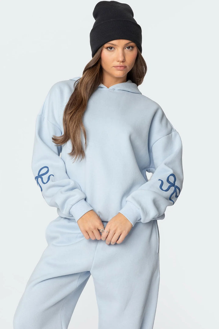 Women’s Oversized Graphic Hoodie | Casual