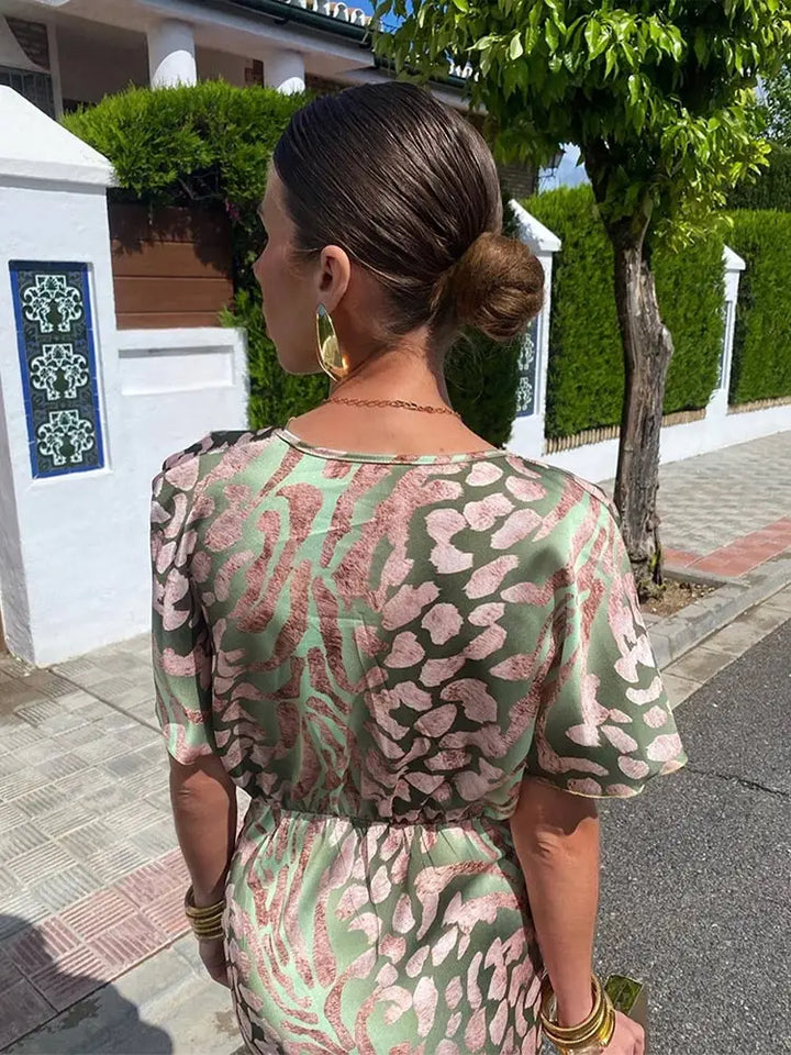 Women’s Elegant Wrap Dress | Midi