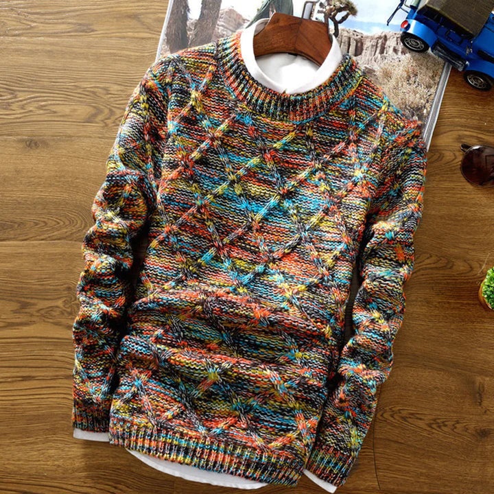 Spencer - Chunky knit winter sweater for men
