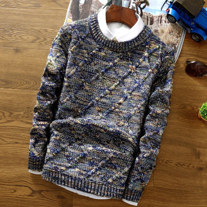 Spencer - Chunky knit winter sweater for men