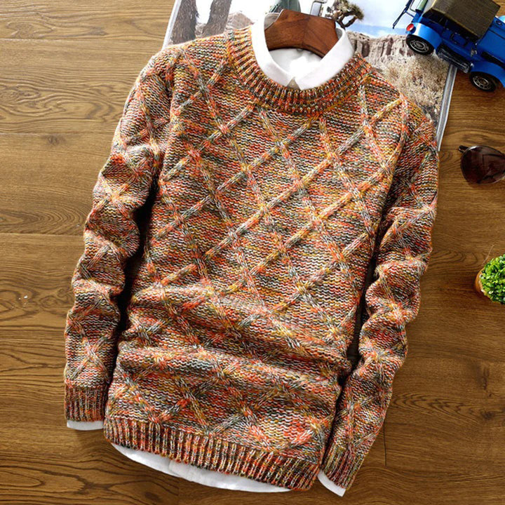 Spencer - Chunky knit winter sweater for men