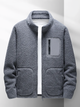 Men’s Casual Zip-Up Jacket | High Collar