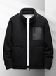 Men’s Casual Zip-Up Jacket | High Collar