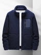 Men’s Casual Zip-Up Jacket | High Collar
