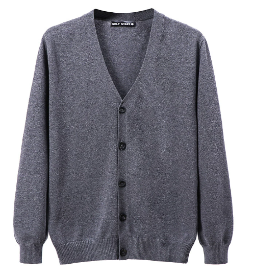 Men's Classic Knitted Cardigan | Button-Up