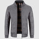 Men’s Quilted Bomber Jacket | Stand Collar