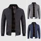 Men’s Quilted Bomber Jacket | Stand Collar