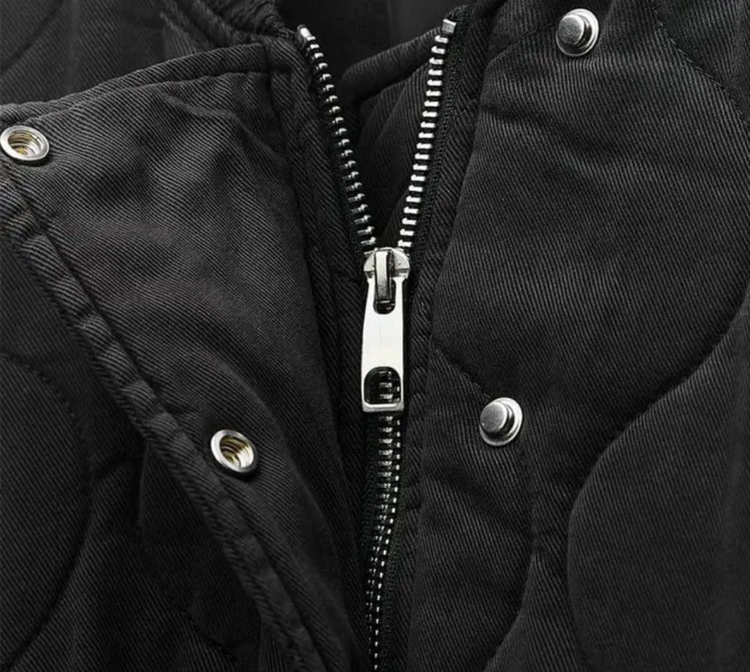 Women’s Quilted Oversized Bomber Jacket | Lightweight