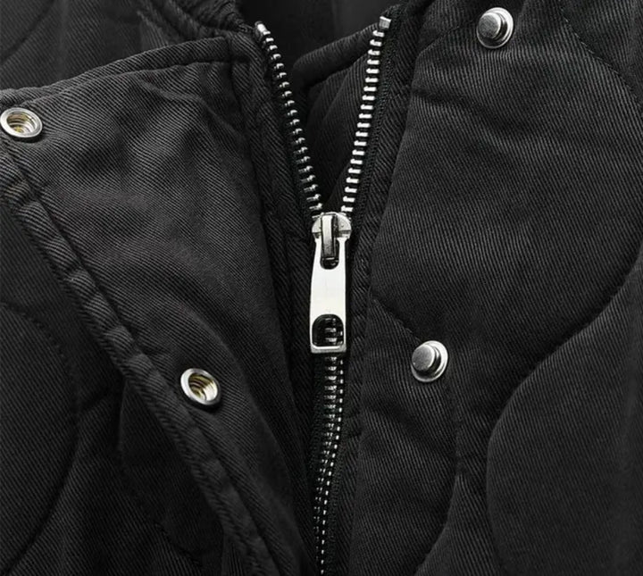 Women’s Quilted Oversized Bomber Jacket | Lightweight