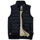 Men’s Zip-Up Vest | Diamond Stitch