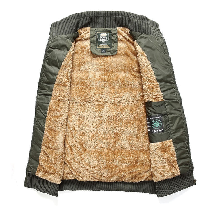 Men’s Zip-Up Vest | Diamond Stitch