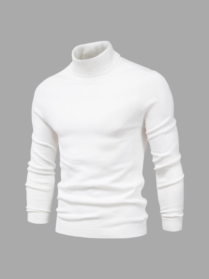Men’s Turtleneck Sweater | Slim Fit