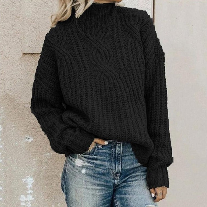 Women’s Cable Knit Sweater | Casual Pullover