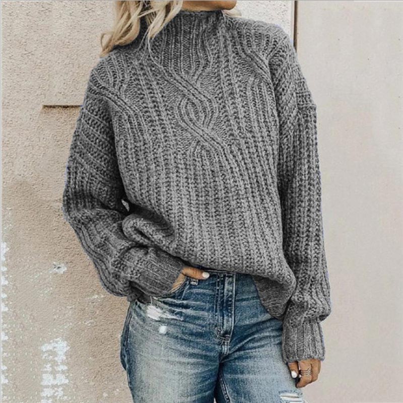 Women’s Cable Knit Sweater | Casual Pullover