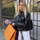 Women’s Cropped Jacket | Belted