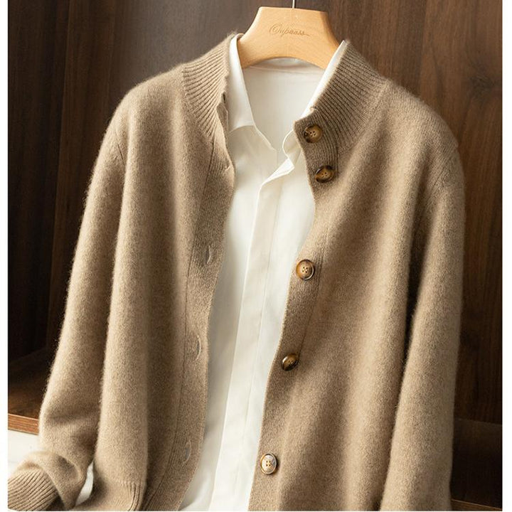 Women’s Buttoned Ribbed Cardigan | Long Sleeve
