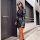Women’s Belted Longline Blazer | Sleek