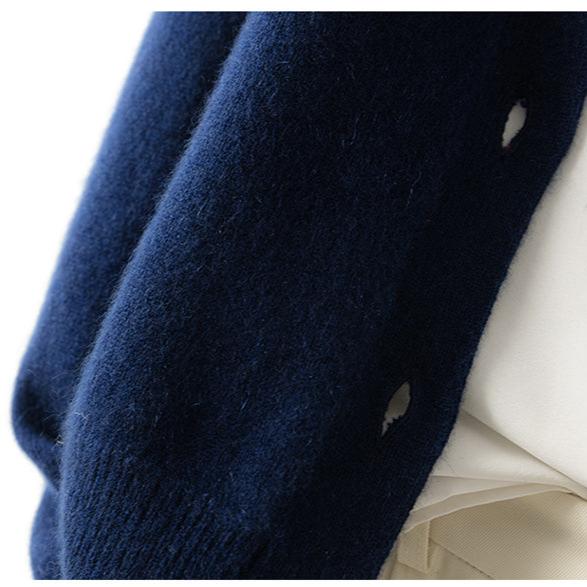 Women’s Buttoned Ribbed Cardigan | Long Sleeve