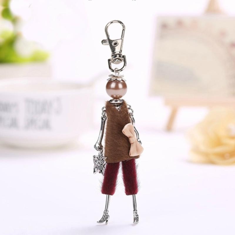 Women's Fashion Doll Keychain | Angel Charm