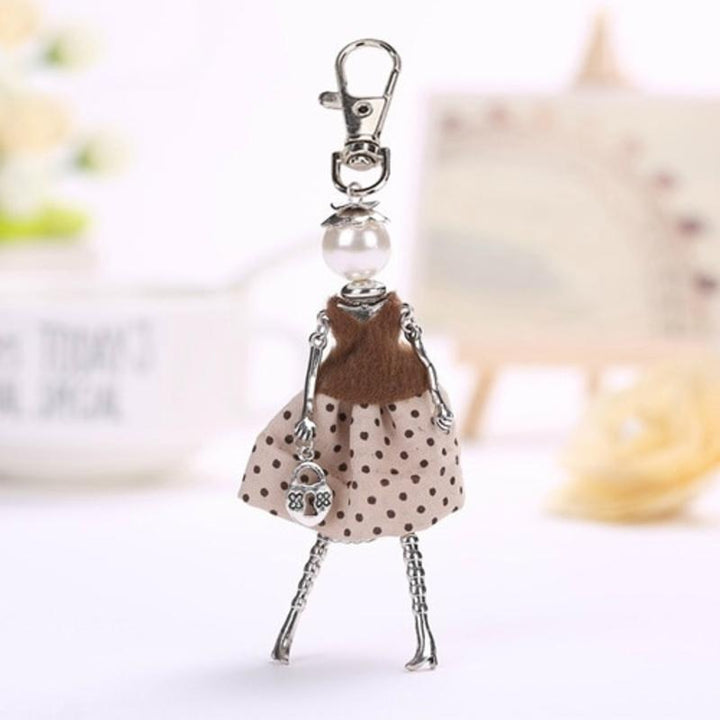 Women's Fashion Doll Keychain | Angel Charm