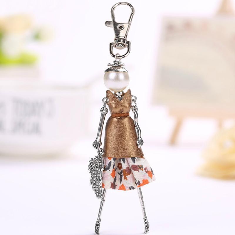 Women's Fashion Doll Keychain | Angel Charm