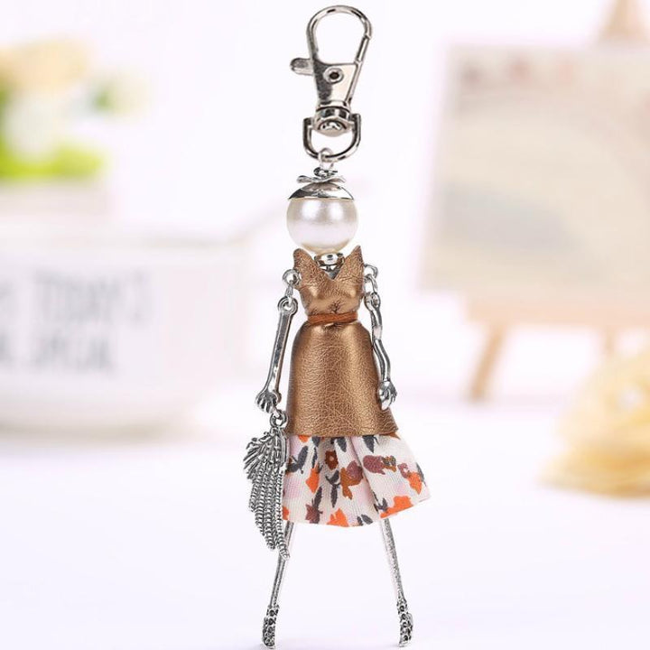 Women's Fashion Doll Keychain | Angel Charm