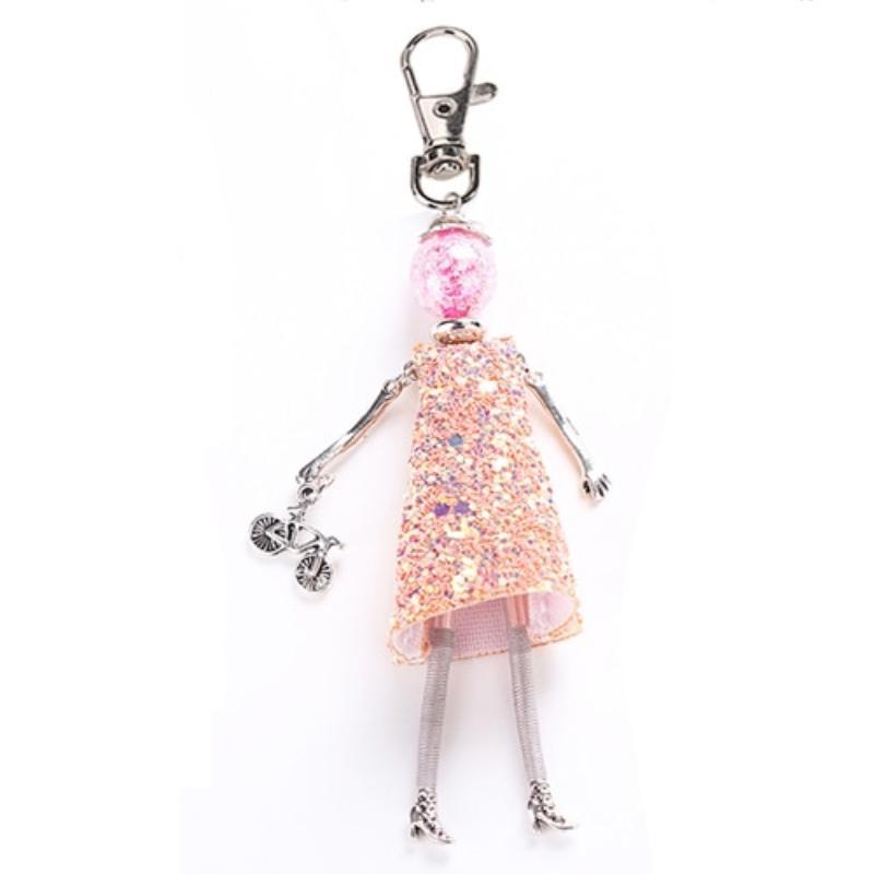 Women's Fashion Doll Keychain | Angel Charm