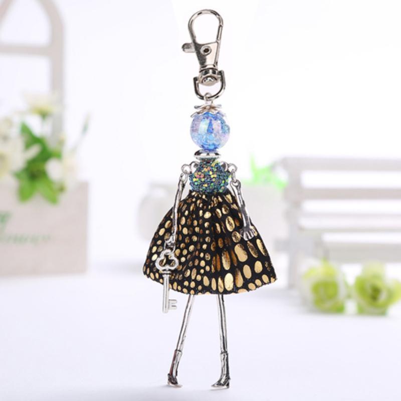 Women's Fashion Doll Keychain | Angel Charm