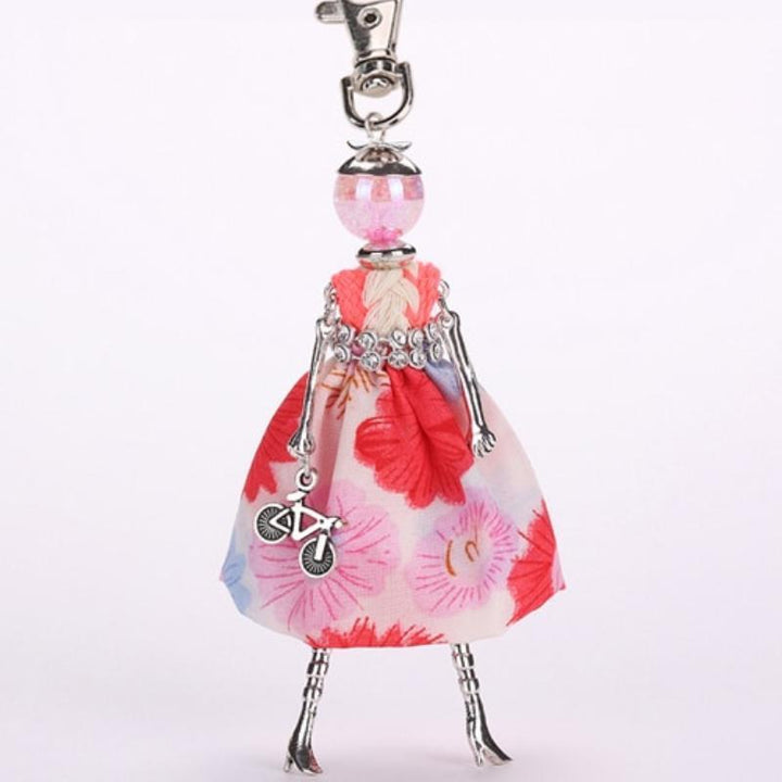 Women's Fashion Doll Keychain | Angel Charm
