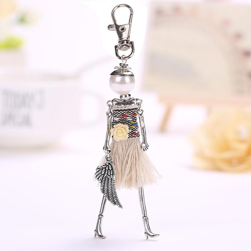 Women's Fashion Doll Keychain | Angel Charm
