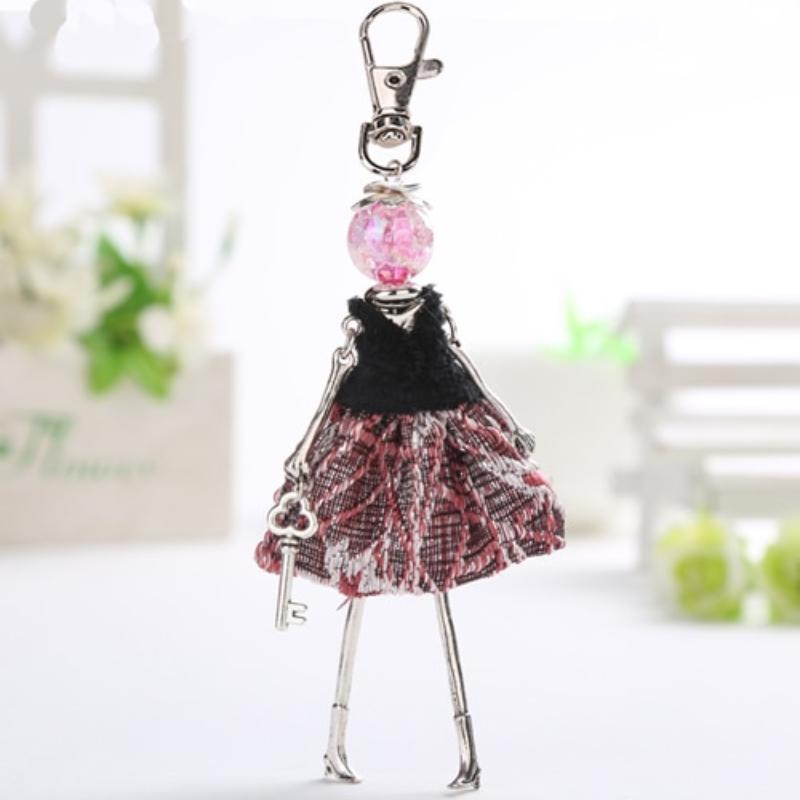 Women's Fashion Doll Keychain | Angel Charm