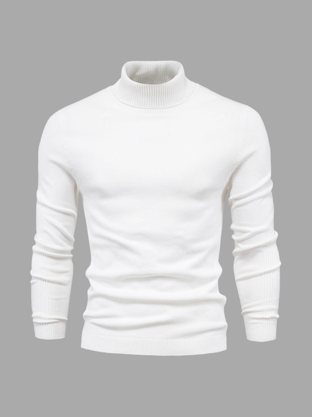 Men’s Turtleneck Sweater | Slim Fit