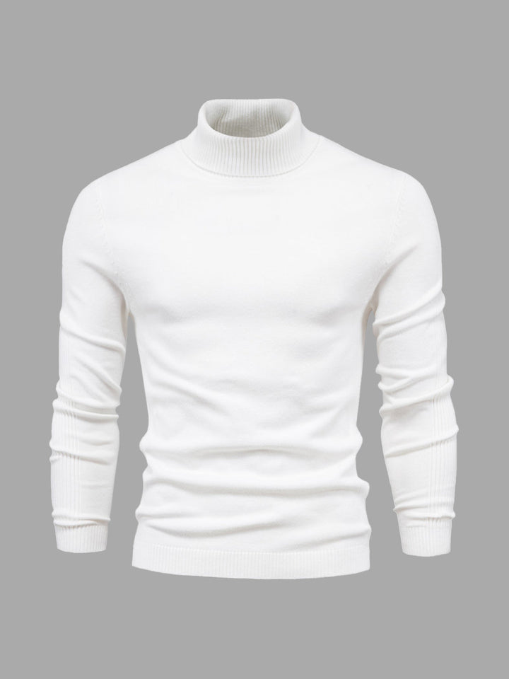 Men’s Turtleneck Sweater | Slim Fit