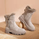 Women’s Ankle Winter Boots | Trim Detail