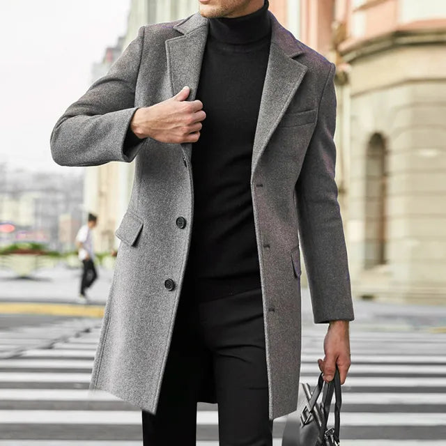 Men’s Long Coat | Classic