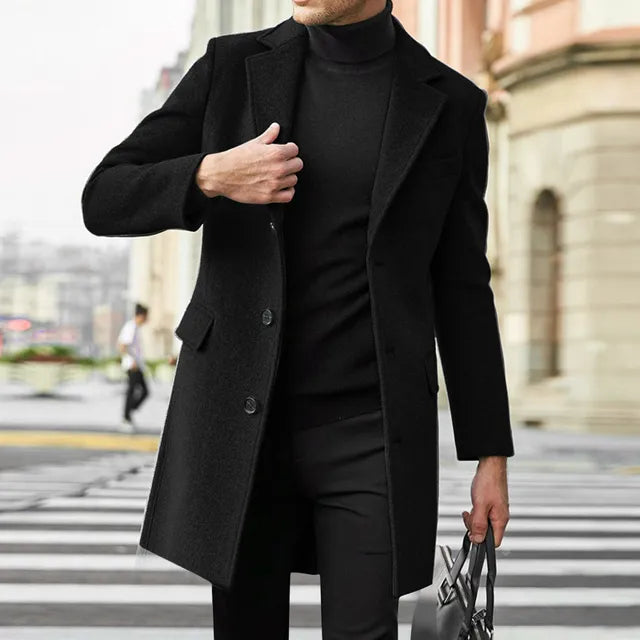 Men’s Long Coat | Classic