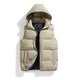 Men’s Hooded Vest | Quilted Puffer