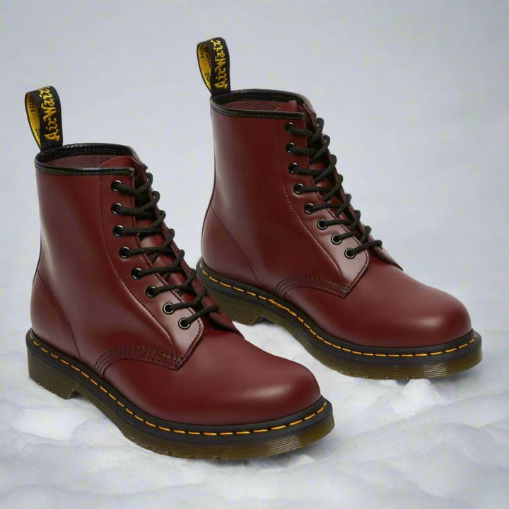 Women’s Combat Leather Boots | Winter