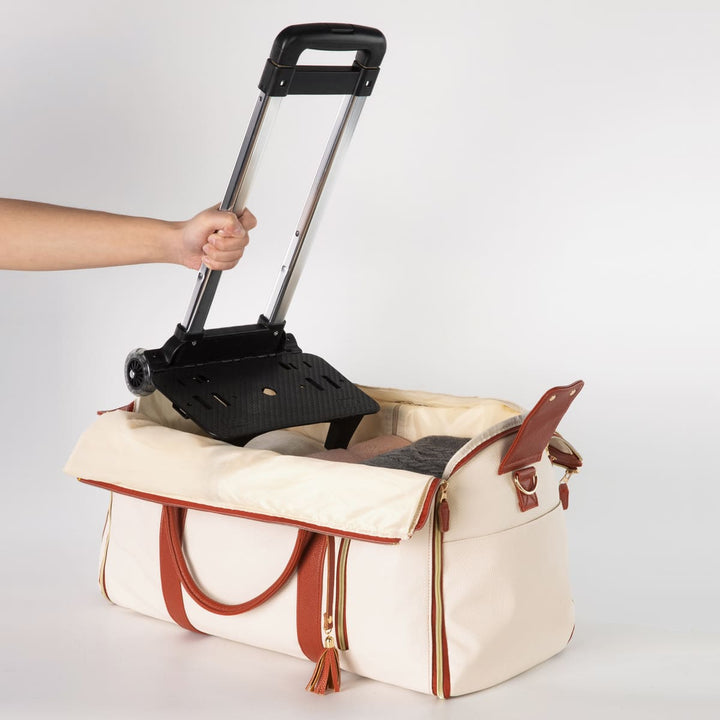 Carry-On Travel Bag with Optional Wheels | Wrinkle-Free & Water-Resistant