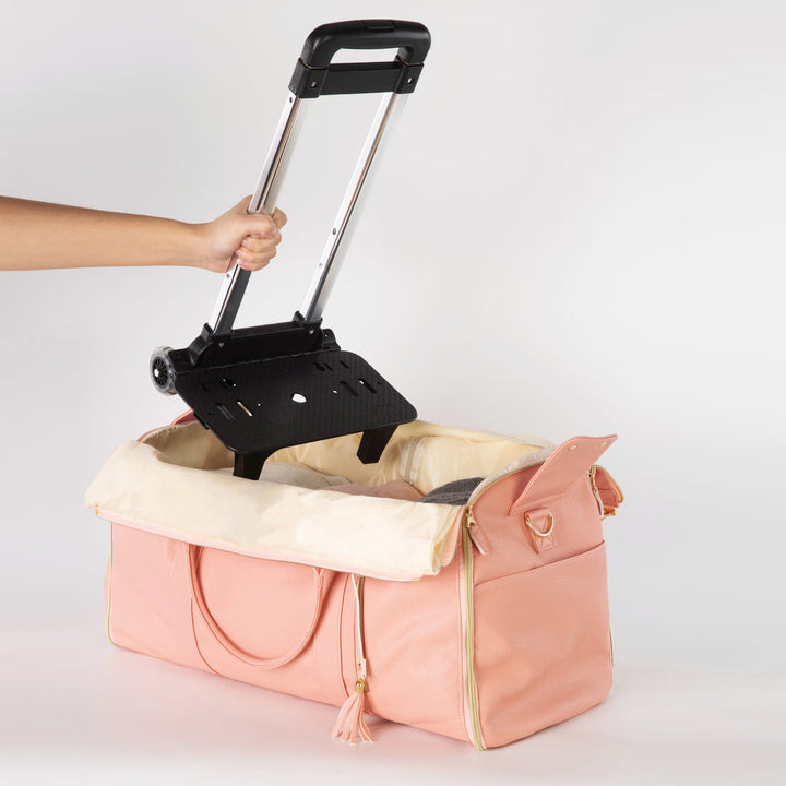 Carry-On Travel Bag with Optional Wheels | Wrinkle-Free & Water-Resistant